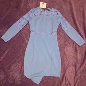 Xenia Dress Baby Blue